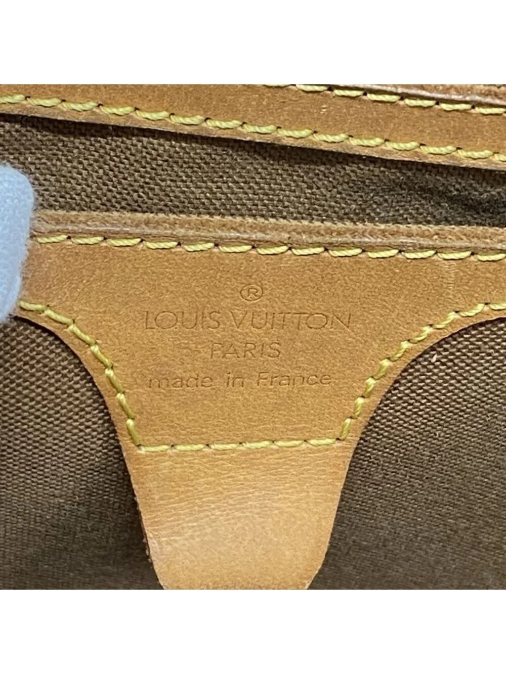 Louis Vuitton Handbag Monogram Ellipse MM Brown